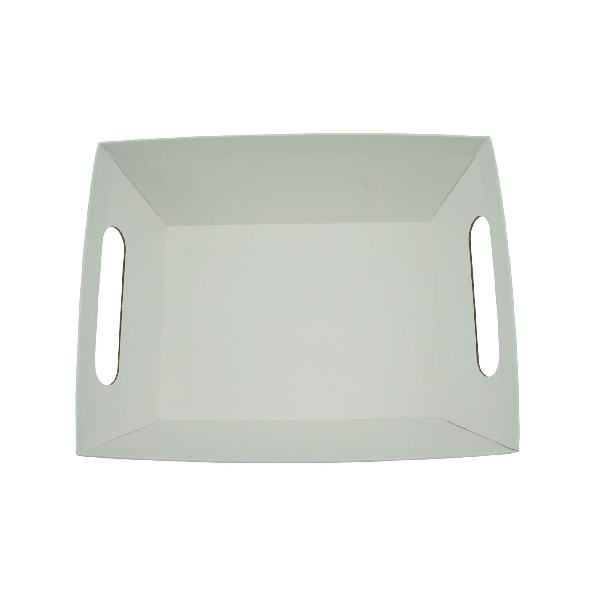 White Basket with Handles by Celebrate It®